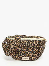 Belt Bag Custine Xl Gerecycleerd Katoen Rivedroite Bruin forever wild CUSTXFOR